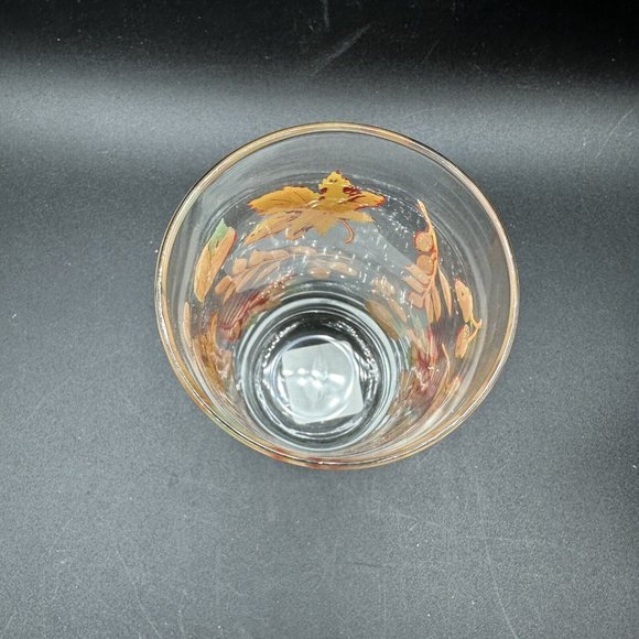 Greenbrier Autumn Fall Leaves Acorns Drinking Glasses Tumblers 16.3 oz Set of 4 - Picture 6 of 9
